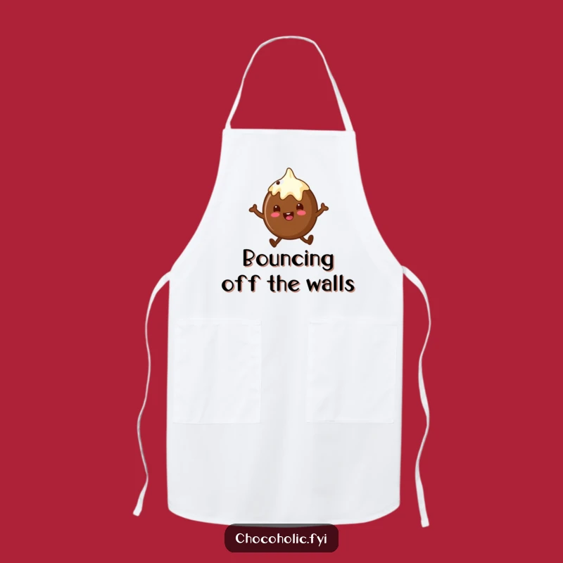 Funny Chocolate Truffle Hop Apron: Cook with Joy and Sweetness in the Kitchen
