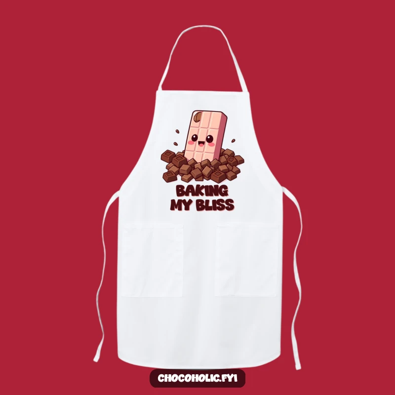 Funny Chocolate Hug Apron: Cook with Sweet Joy!