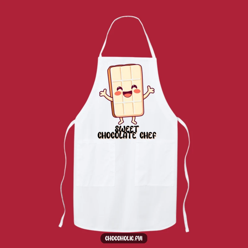 Funny Happy Chocolate Dancer Apron - Bake with Joy Gift