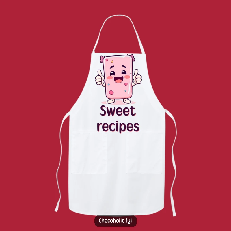 Funny Kawaii Candy Bar Apron An Enthusiastic Cooking Gift