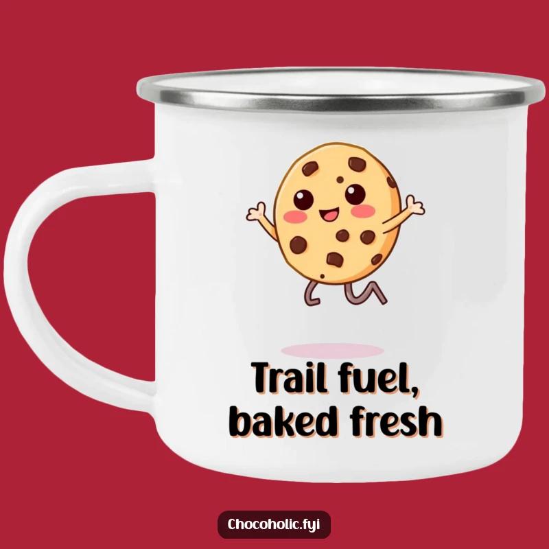 Funny Cookie Campfire Mug: Outdoor Laughs - Perfect Adventurous Gift!