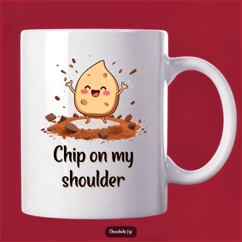 Funny Chocolate Chip Dance Mug - Happy Baker's Joyful Gift