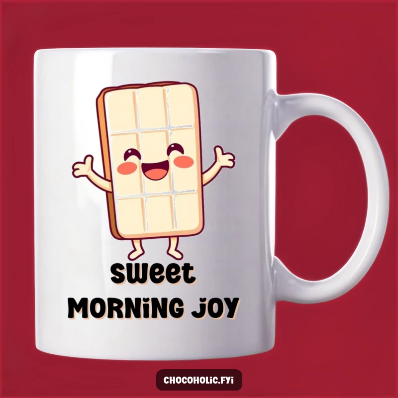Funny Happy Chocolate Dancer Mug - Sweet Joyful Treat Gift