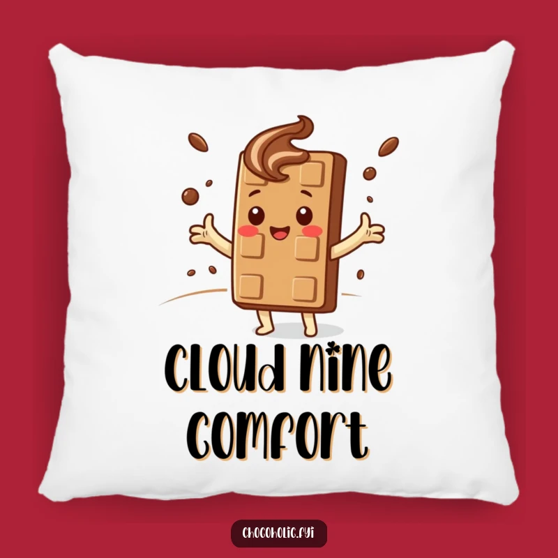 Soft Funny Kawaii Chocolate Cloud Hug Pillow: Cozy Comfort and Sweet Dreams, Perfect Funny Gift