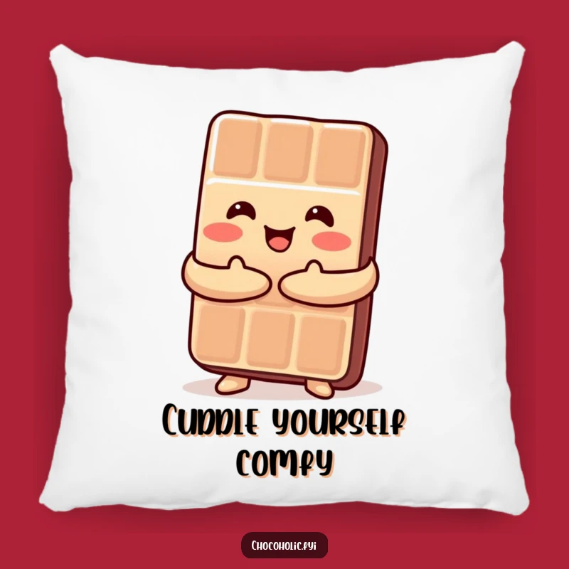 Funny Kawaii Chocolate Hug Pillow - Cozy Sweet Comfort Accent