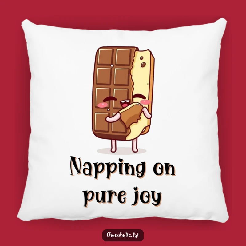 Funny Self-Love Chocolate Pillow: Savoring Bite Accent, Gift