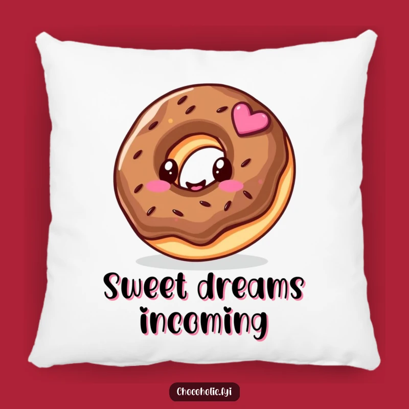 Funny Kawaii Donut Pillow - Cozy Sweetness, Adorable Decor Gift