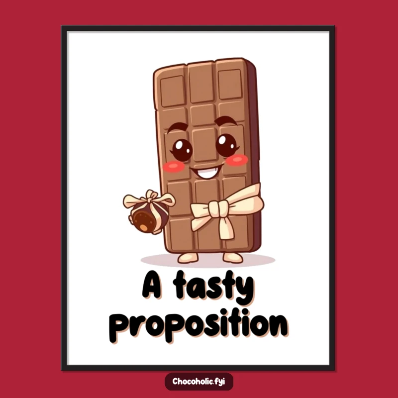 Funny Chocolate Truffle Digital Art - Instant Hilarious Sweetness for Your Walls!
