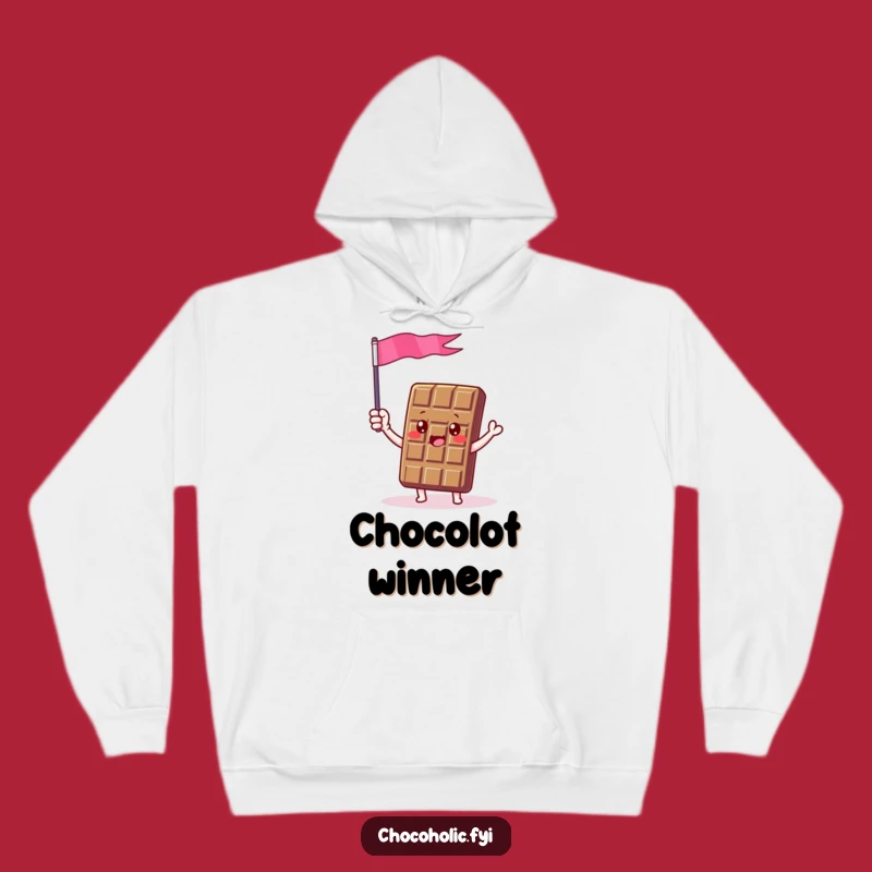 Cozy Funny Chocolate Celebration Hoodie - Warm Cheers & Joy!