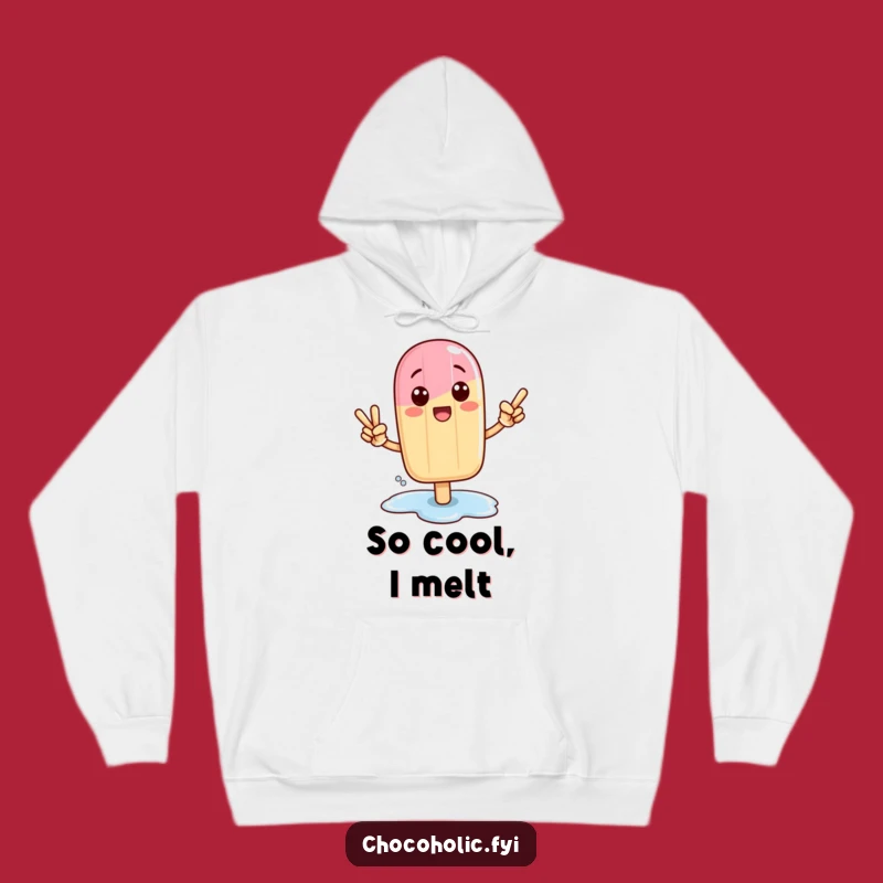 Cozy Funny Kawaii Popsicle Victory Hoodie: Stay Cool and Comfortable All Day