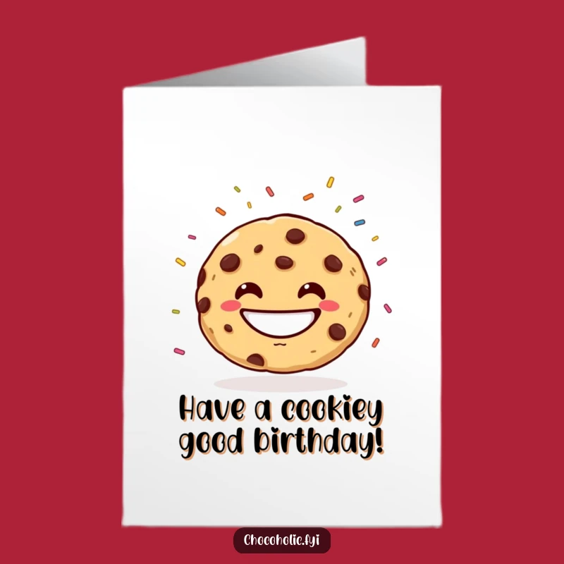 Free Printable Birthday Card Printable: Juggling Cookie Fun Downloadable Gift