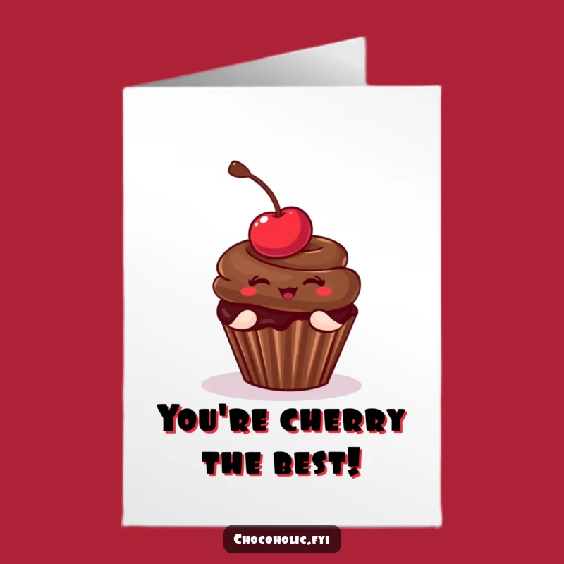 Free Printable Congrats Card Printable: Cupcake Pose Celebration Downloadable Gift