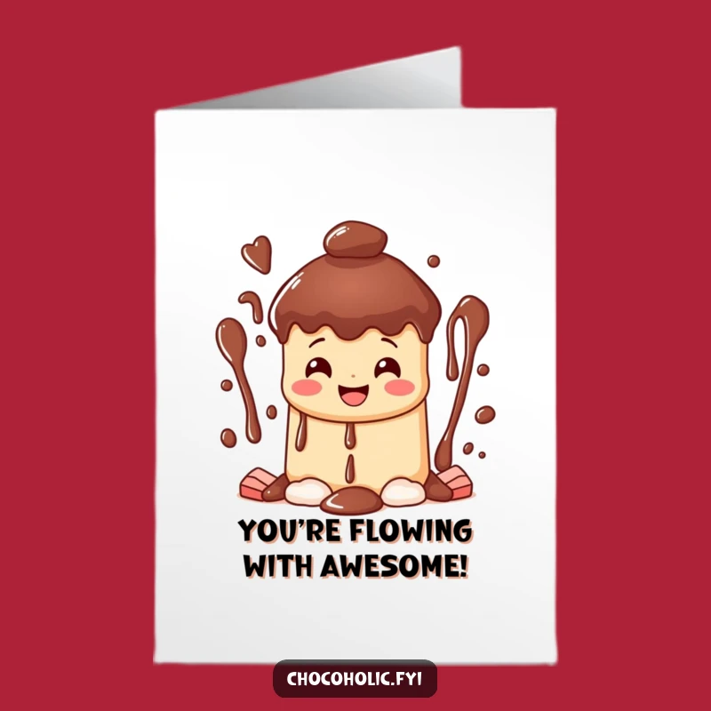 Free Printable Fountain Card: Happy Congratulations Downloadable Gift!