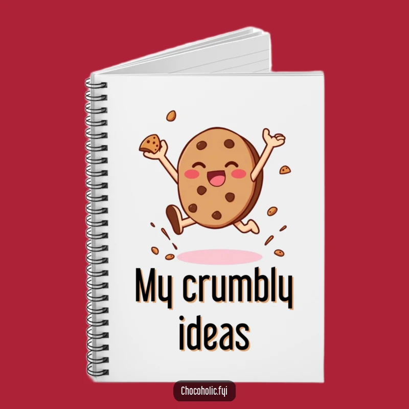 Funny Cookie Joy Notebook - Jot Down Sweet Thoughts & Happy Ideas