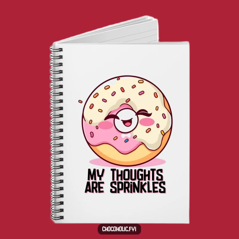 Funny Kawaii Donut Juggling Notebook: Jot Down Ideas with Sweet, Playful Energy