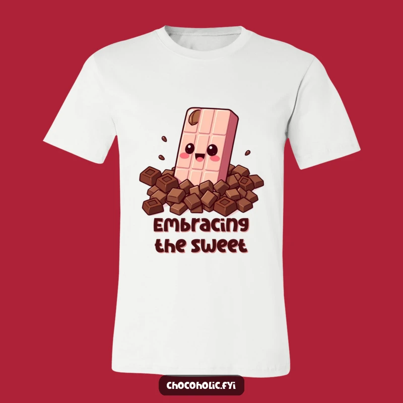 Funny Chocolate Hug T-Shirt: Wear Your Love for Sweets!