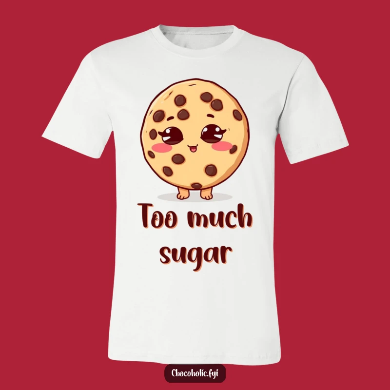 Funny Sugar Rush Cookie T-Shirt a High-Energy Gift