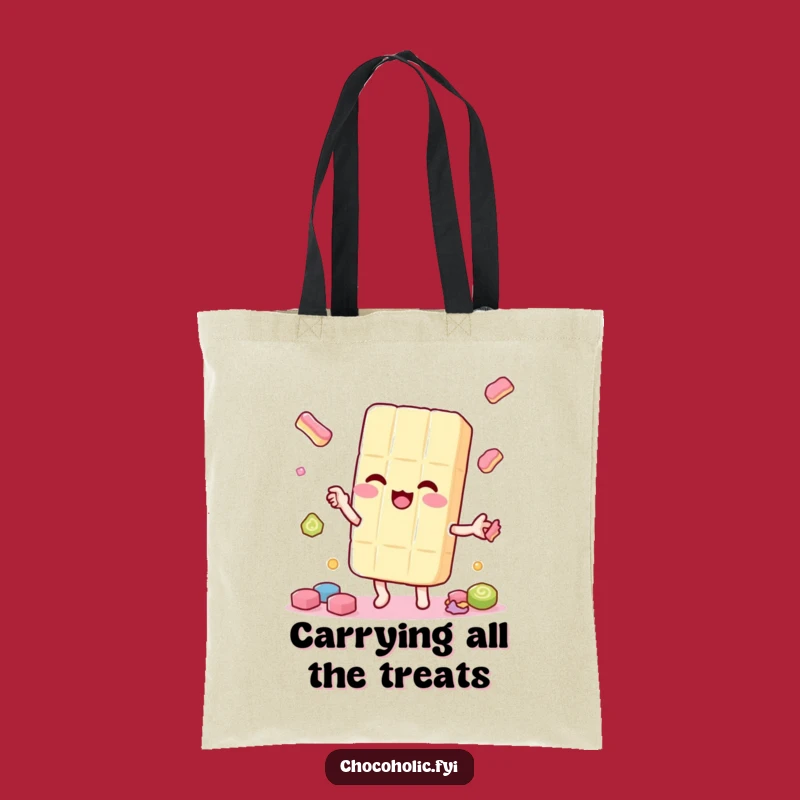 Funny Candy Juggler Tote Bag: Carry Your Treats & Fun - Perfect Gift!
