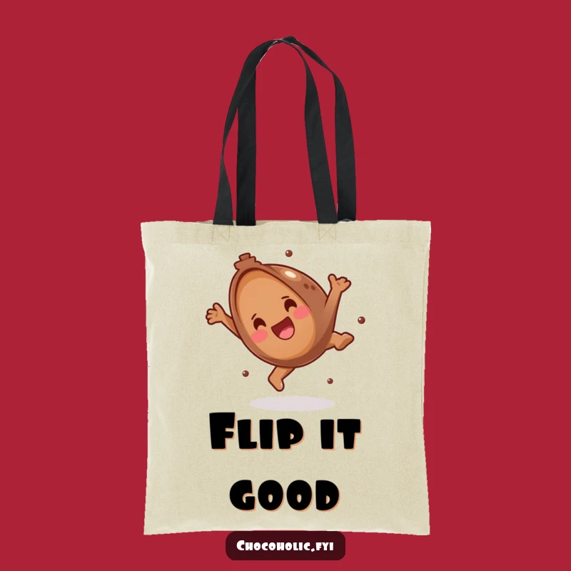 Funny Chocolate Truffle Somersault Tote Bag: Carry Joy and a Great Funny Gift