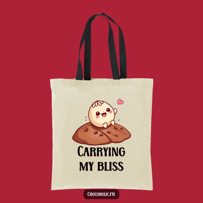Funny Kawaii Truffle Tote Bag A Chocolatey Everyday Gift