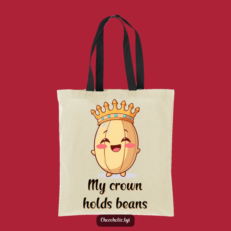Funny Royal Cocoa Bean Tote Bag a Stylish Gift for All